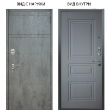 Люкс АС / Агат Дуо Темный бетон / Скиф Силк маус