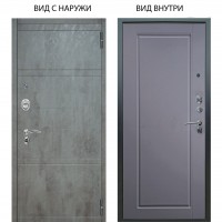 Люкс АС / Агат Дуо Темный бетон / Тревор Силк маус