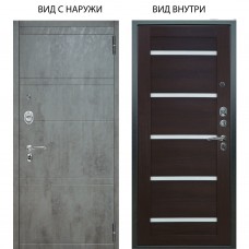 Люкс АС / Агат Дуо Темный бетон / Александра Вельвет