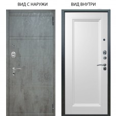 Люкс АС / Агат Дуо Темный бетон / Анастасия 1 Белый снег