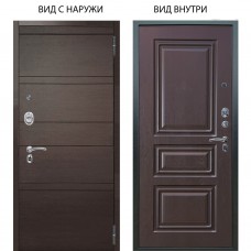 Люкс АС / Агат Дуо Венге горизонт / Скиф Горький шоколад