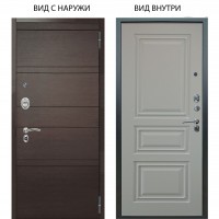 Люкс АС / Агат Дуо Венге горизонт / Скиф Софт милк