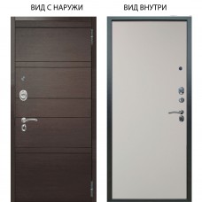 Люкс АС / Агат Дуо Венге горизонт / Элегант Софт милк