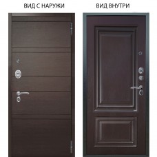 Люкс АС / Агат Дуо Венге горизонт / Элион Горький шоколад