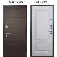 Люкс АС / Агат Дуо Венге горизонт / Элион Софт милк