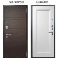 Люкс АС / Агат Дуо Венге горизонт / Анастасия 1 Белый снег