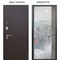 Люкс АС / Элегант Венге горизонт / Магнум Светлый бетон