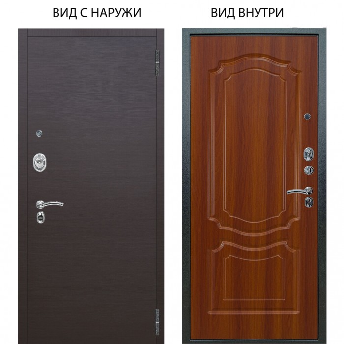 Люкс АС / Элегант Венге горизонт / Мишель Дуб рустикальный