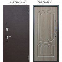 Люкс АС / Элегант Венге горизонт / Мишель Ларче светлый