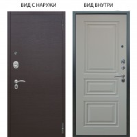 Люкс АС / Элегант Венге горизонт / Скиф Софт милк