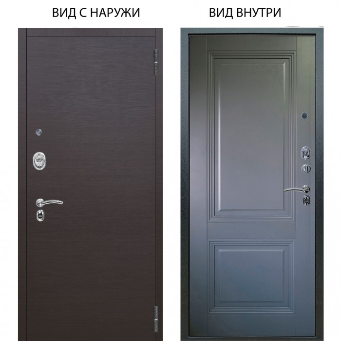 Люкс АС / Элегант Венге горизонт / Соло Антрацит