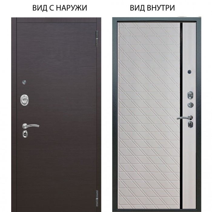 Люкс АС / Элегант Венге горизонт / Тори Софт милк