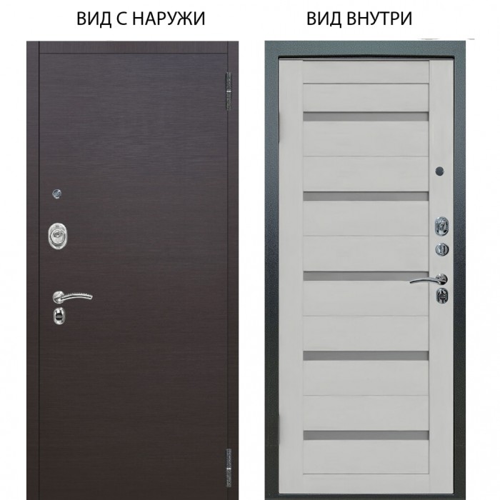 Люкс АС / Элегант Венге горизонт / Александра Серый винил