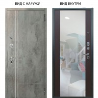 Люкс АС / Лофт Темный бетон / Вояж Венге