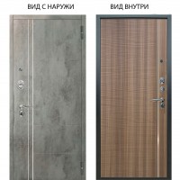 Люкс АС / Лофт Темный бетон / Гауда Керамика