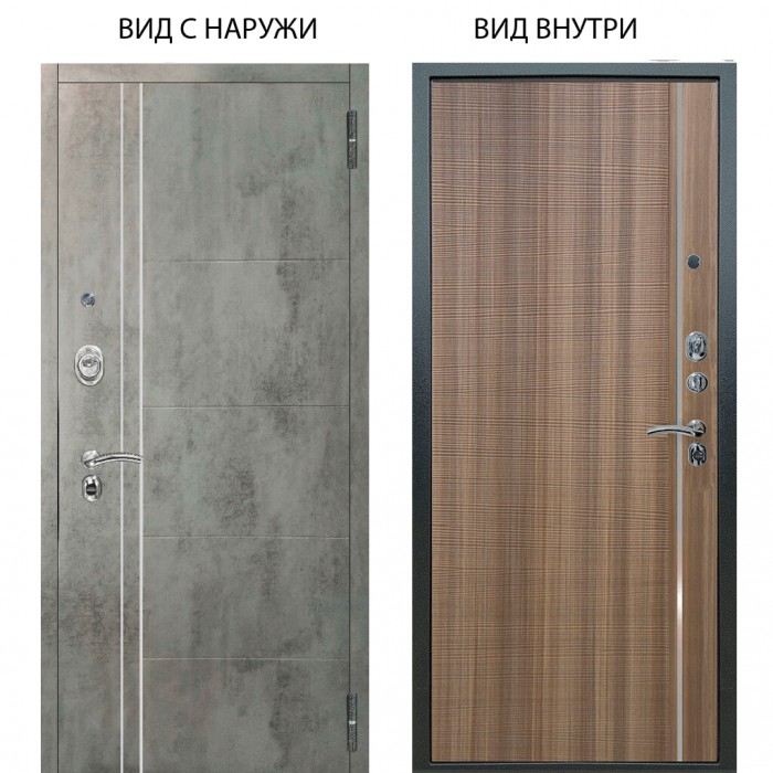 Люкс АС / Лофт Темный бетон / Гауда Керамика