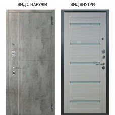 Люкс АС / Лофт Темный бетон / Александра Белая лиственница
