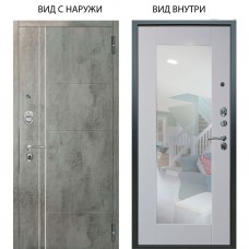 Люкс АС / Лофт Темный бетон / Милли Роял вуд белый