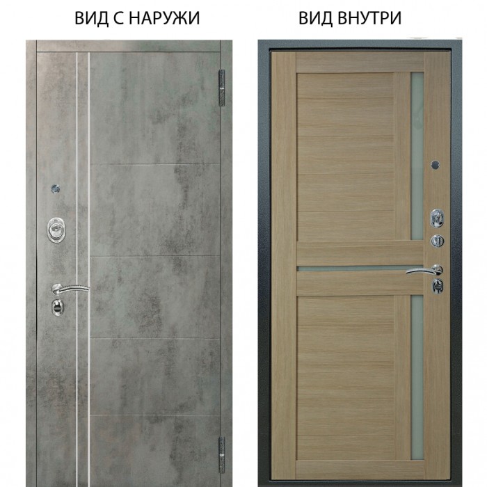 Люкс АС / Лофт Темный бетон / Мирра Буксус