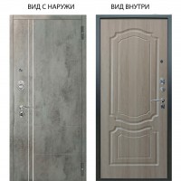 Люкс АС / Лофт Темный бетон / Мишель Ларче светлый