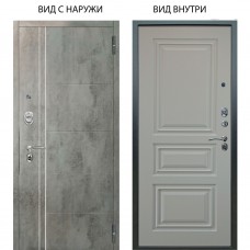 Люкс АС / Лофт Темный бетон / Скиф Софт милк