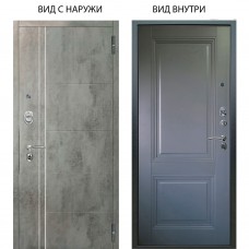 Люкс АС / Лофт Темный бетон / Соло Антрацит