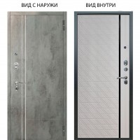 Люкс АС / Лофт Темный бетон / Тори Софт милк