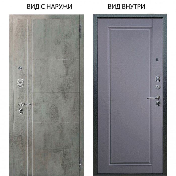 Люкс АС / Лофт Темный бетон / Тревор Силк маус