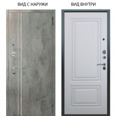 Люкс АС / Лофт Темный бетон / Элион Софт милк
