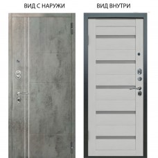 Люкс АС / Лофт Темный бетон / Александра Серый винил