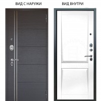 Люкс АС / Лофт Венге / Ариана Белая эмаль