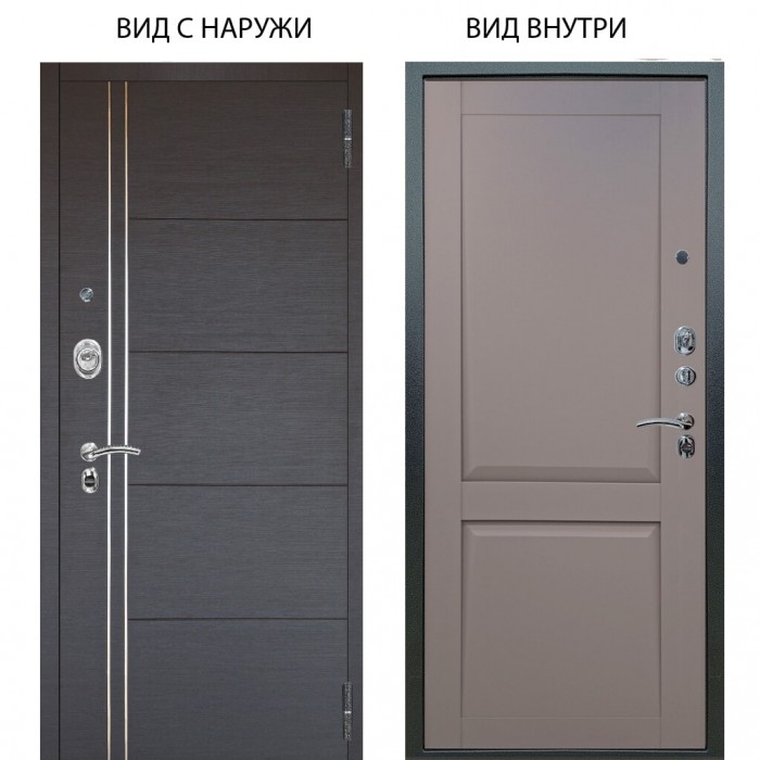 Люкс АС / Лофт Венге / Ариана Серая эмаль