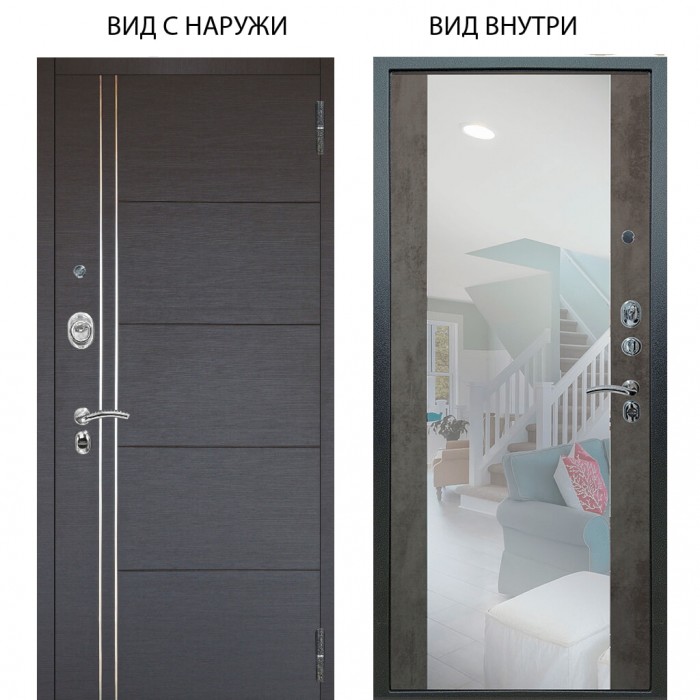 Люкс АС / Лофт Венге / Вояж Светлый бетон