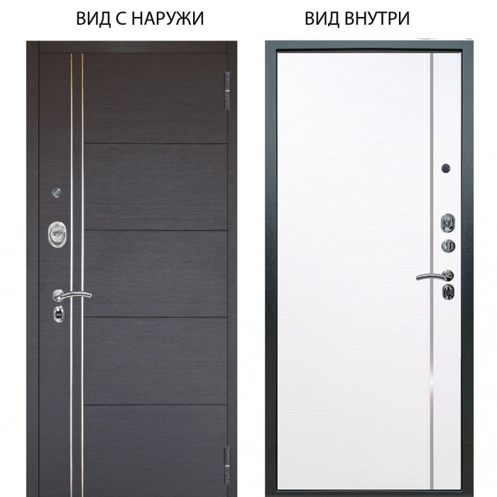 Люкс АС / Лофт Венге / Гауда Роял вуд белый