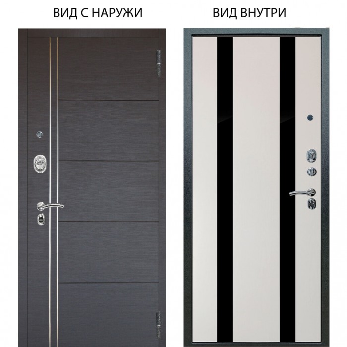 Люкс АС / Лофт Венге / Дуэт Белое дерево вставки Кензо