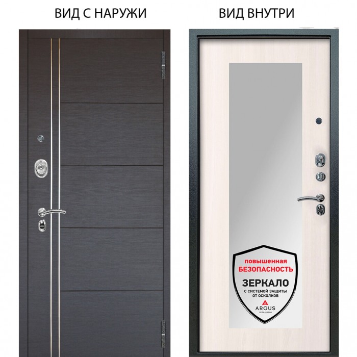 Люкс АС / Лофт Венге / Милли Ларче светлый