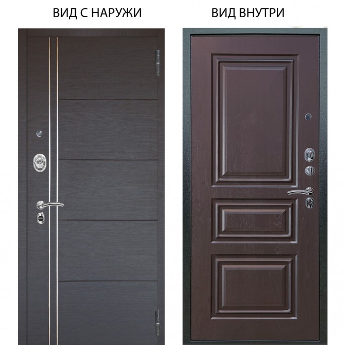 Люкс АС / Лофт Венге / Скиф Горький шоколад