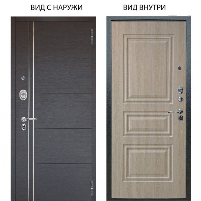 Люкс АС / Лофт Венге / Скиф Дуб филадельфия крем