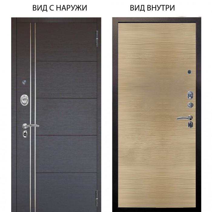 Люкс АС / Лофт Венге / Элегант Дорс светлый горизонт