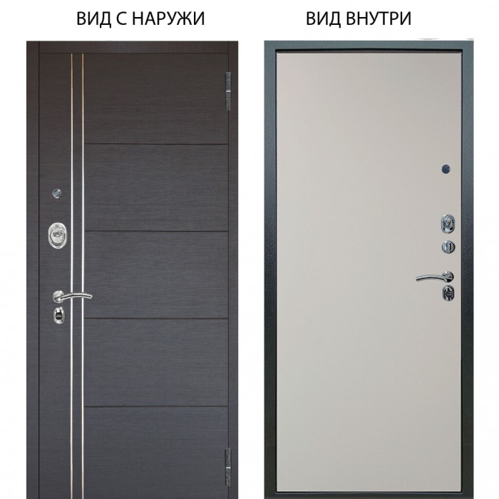 Люкс АС / Лофт Венге / Элегант Софт милк