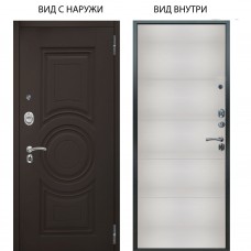 Люкс АС / Могадиш Эко софт графит / Агат Вельвет белый горизонт