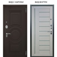 Люкс АС / Могадиш Эко софт графит / Диана Белая лиственница