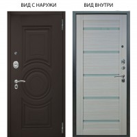 Люкс АС / Могадиш Эко софт графит / Александра Белая лиственница
