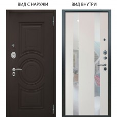 Люкс АС / Могадиш Эко софт графит / Дуэт Белое дерево вставки Николь