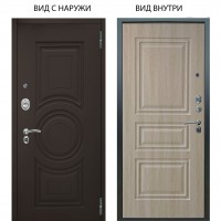 Люкс АС / Могадиш Эко софт графит / Скиф Дуб филадельфия крем