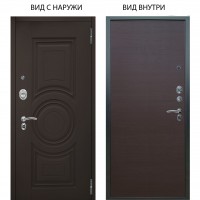 Люкс АС / Могадиш Эко софт графит / Элегант Венге горизонт