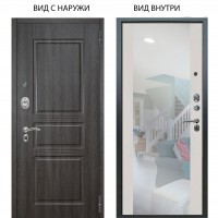 Люкс АС / Сабина Дуб филадельфия графит / Вояж Белое дерево