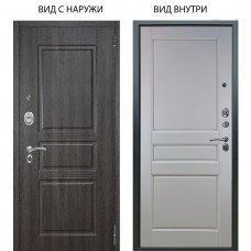 Люкс АС / Сабина Дуб филадельфия графит / Каролина Белая эмаль