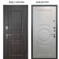 Люкс АС / Сабина Дуб филадельфия графит / Могадиш Софт милк