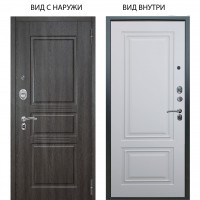 Люкс АС / Сабина Дуб филадельфия графит / Элион Софт милк